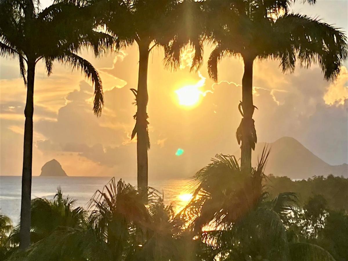 Superbe Studio Martinique Vue Rocher Du Diamant Sainte-Luce Exterior foto